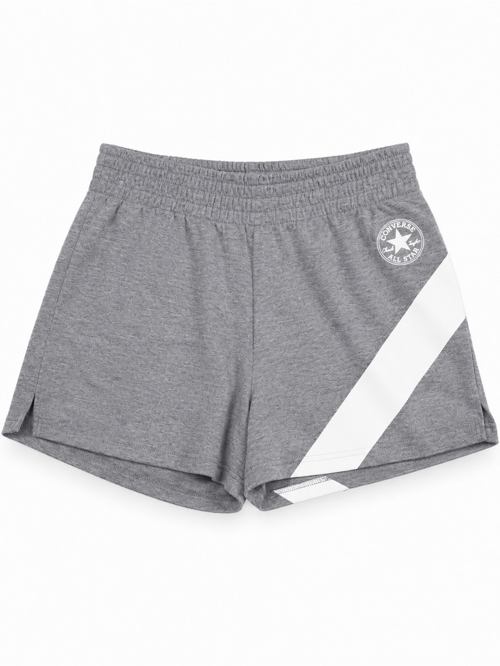 Converse All Star Gray White Athletic Shorts Women’s M NWOT